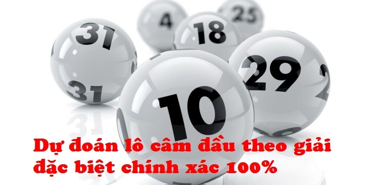 Dự đoán lô theo đầu câm theo kết quả giải đặc biệt